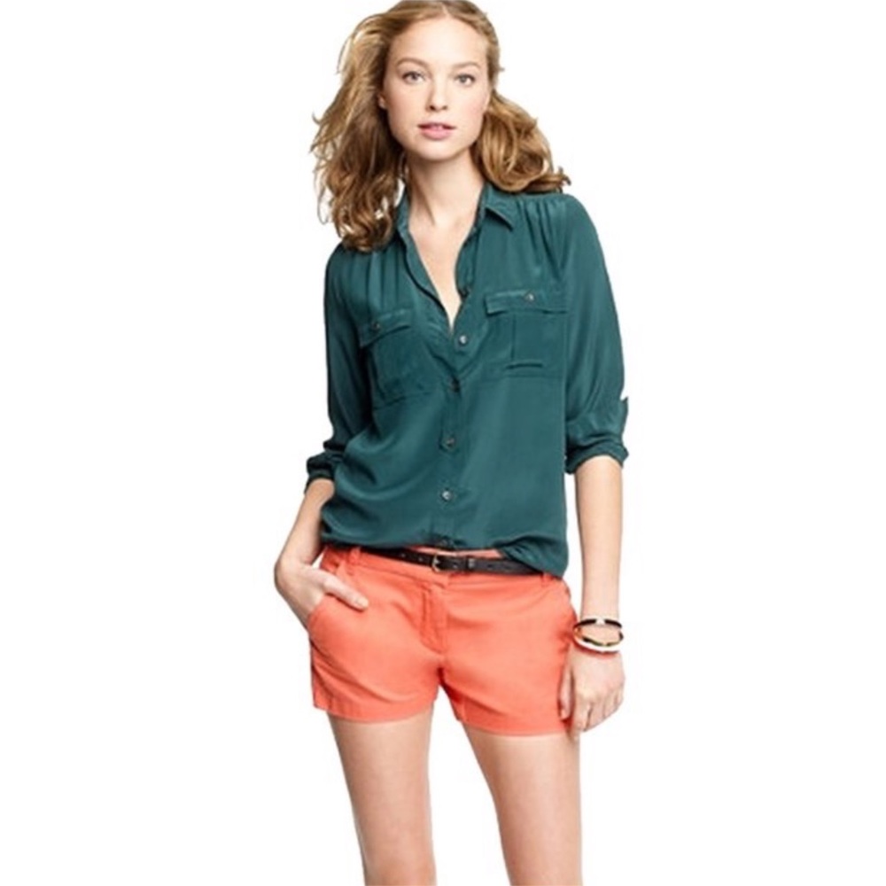 J. Crew Factory 3” Chino Broken-In peach Shorts